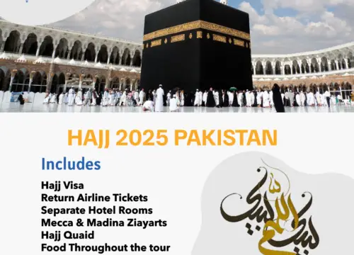 Plains & Planes Hajj Package 2025