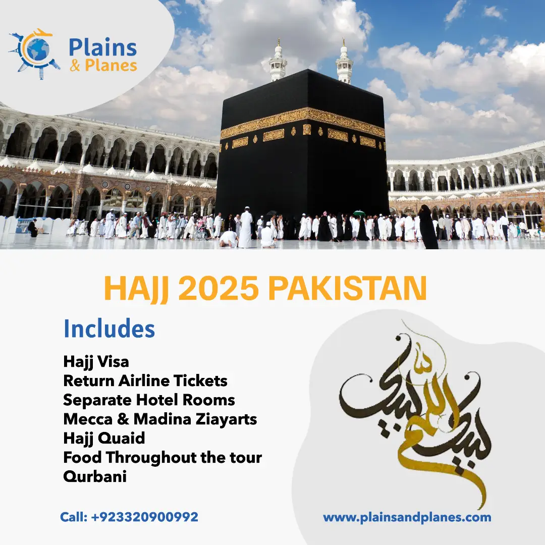 Plains & Planes Hajj Package 2025 1 Plains & Planes Hajj Package 2025 Plains & Planes Hajj 2025